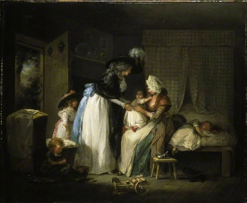 Visita al bambino in balia - Fitzwilliam Museum